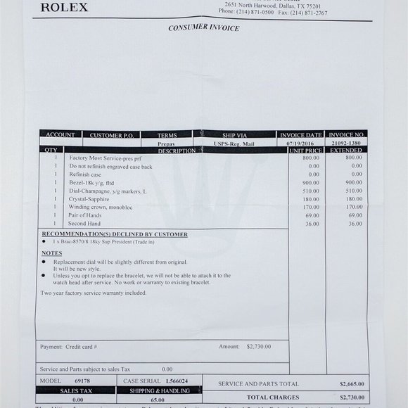 ROLEX 18K GOLD PRESIDENTIAL LADIES WATCH!! RARE! W/ ORIGINAL PAPERS! - Picture 5 of 5